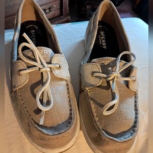 Sperry Tan Boat Shoes